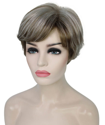 Ash Brown with Silver Grey Frost