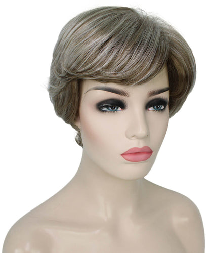 Ash Brown with Silver Grey Frost