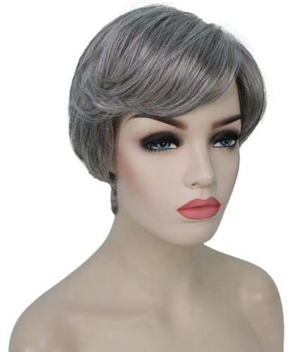 Salt & Pepper Grey with Silver Grey HL Front