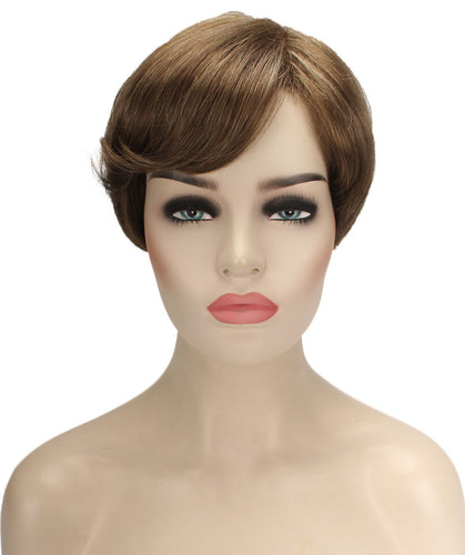 Light Brown with Blonde Highlight Front