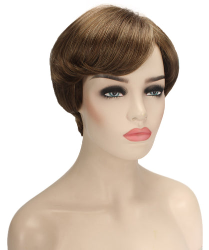Light Brown with Blonde Highlight Front