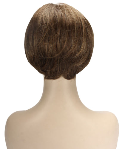 Light Brown with Blonde Highlight Front