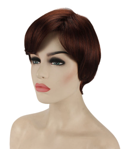 Dark Aurburn with Falme Auburn Highlights
