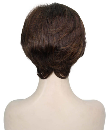 Dark Brown with Auburn highlights 2