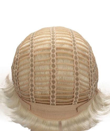 Light Ash Brown with Light Blonde Frost short pixie wigs