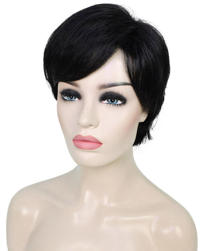 short pixie straight hair wig