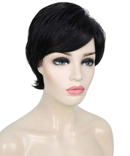 short pixie straight hair wig