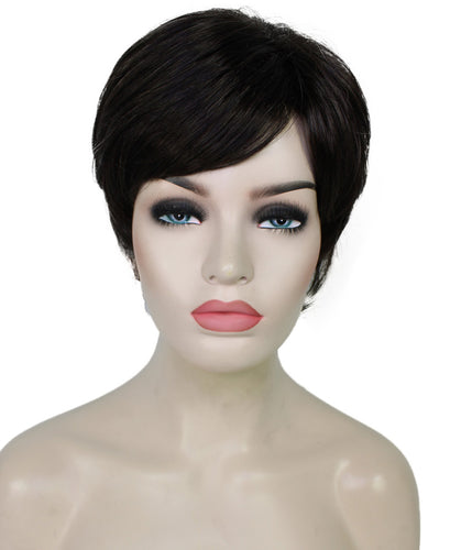 short pixie straight hair wig