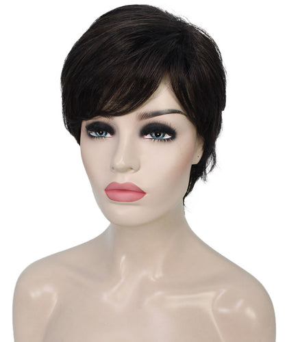 short pixie straight hair wig