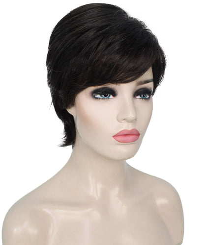 short pixie straight hair wig