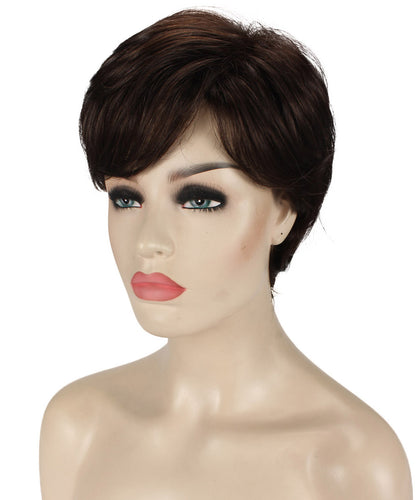 short pixie straight hair wig