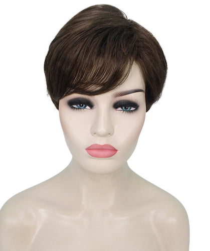 short pixie straight hair wig