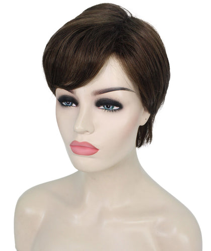 short pixie straight hair wig