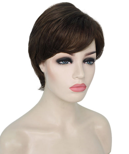 short pixie straight hair wig