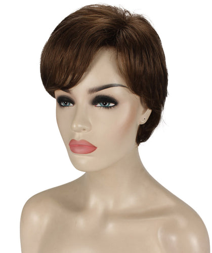 short pixie straight hair wig