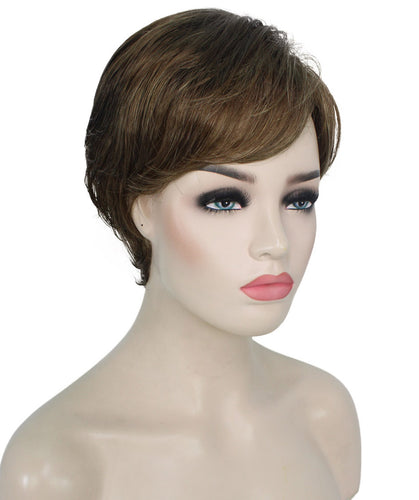 short pixie straight hair wig