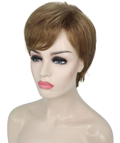 short pixie straight hair wig