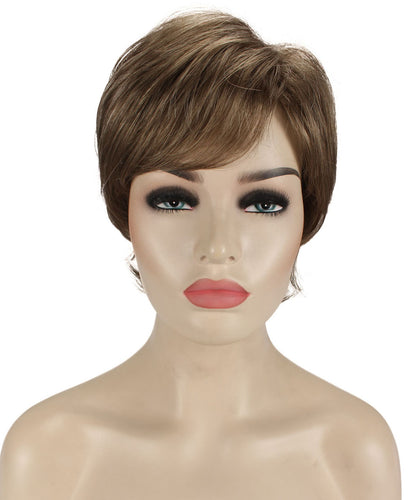 short pixie straight hair wig