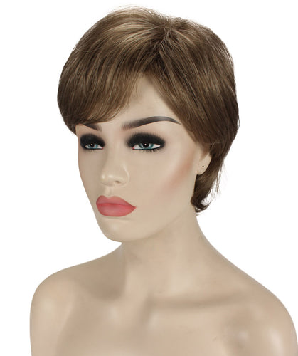 short pixie straight hair wig