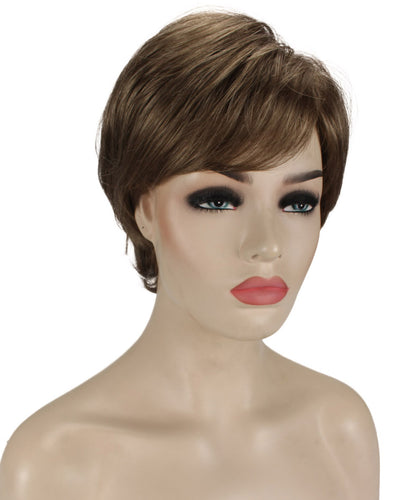 short pixie straight hair wig