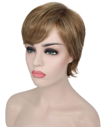 short pixie straight hair wig