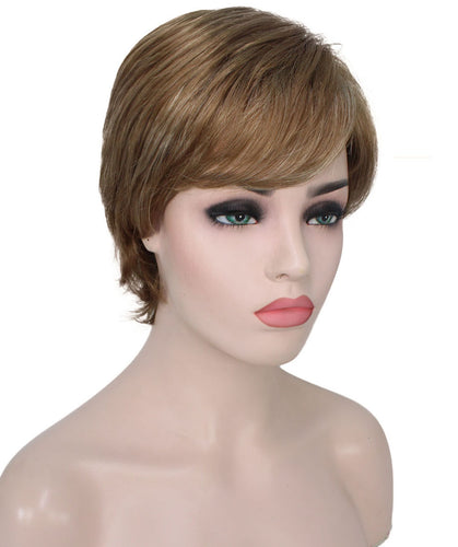 short pixie straight hair wig