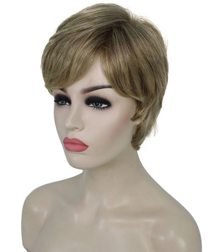 short pixie straight hair wig