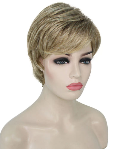 short pixie straight hair wig