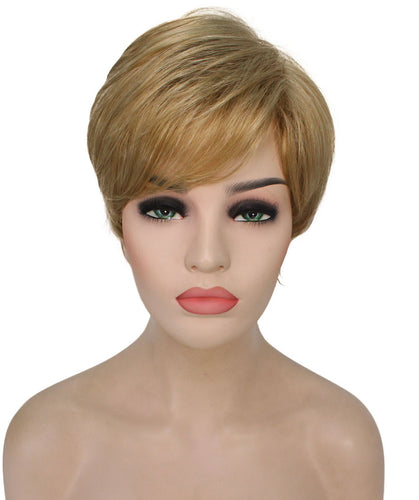 short pixie straight hair wig