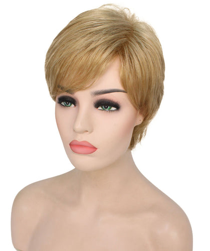 short pixie straight hair wig