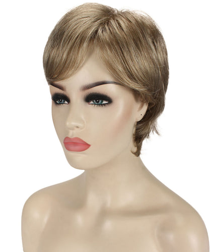 short pixie straight hair wig