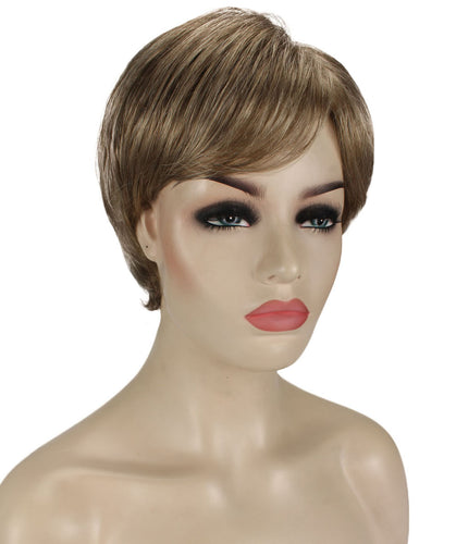 short pixie straight hair wig