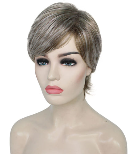 short pixie straight hair wig