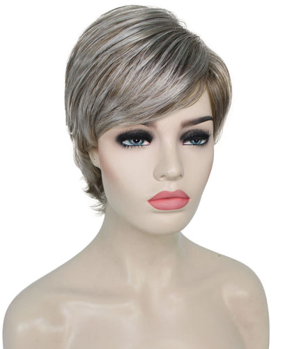 short pixie straight hair wig