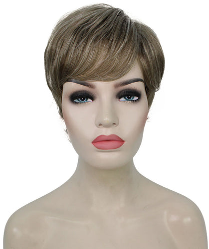 short pixie straight hair wig