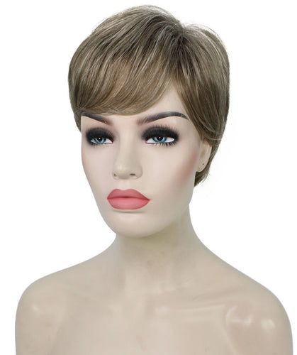 short pixie straight hair wig