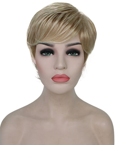 short pixie straight hair wig