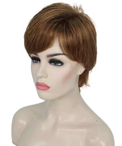 short pixie straight hair wig