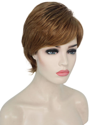 short pixie straight hair wig