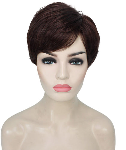 short pixie straight hair wig