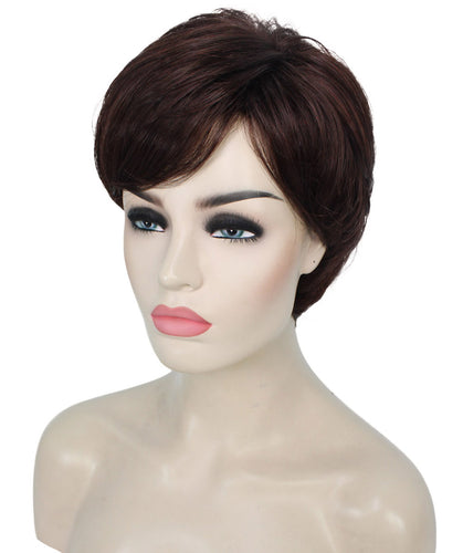 short pixie straight hair wig