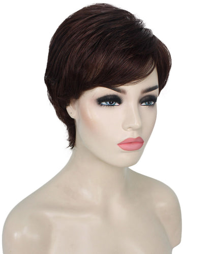 short pixie straight hair wig