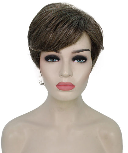 short pixie straight hair wig