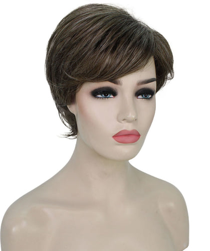 short pixie straight hair wig