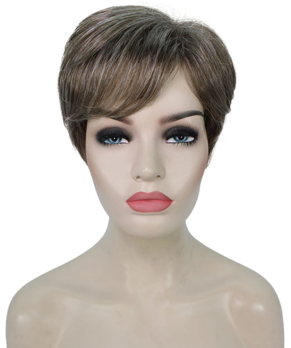 short pixie straight hair wig