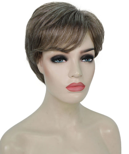 short pixie straight hair wig