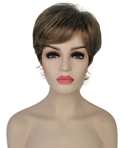 short pixie straight hair wig