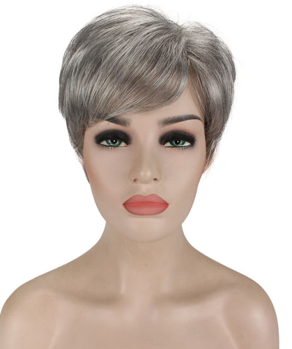 short pixie straight hair wig