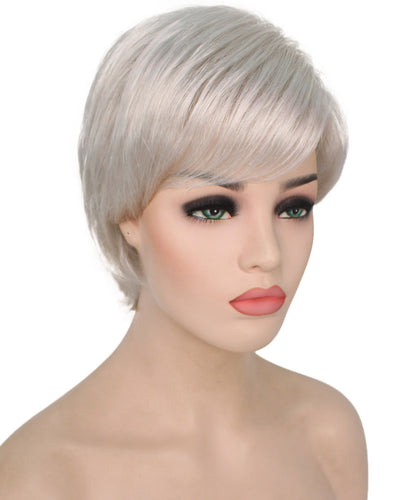 short pixie straight hair wig