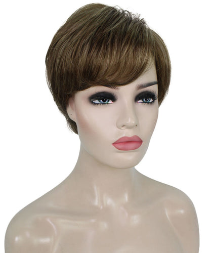 short pixie straight hair wig